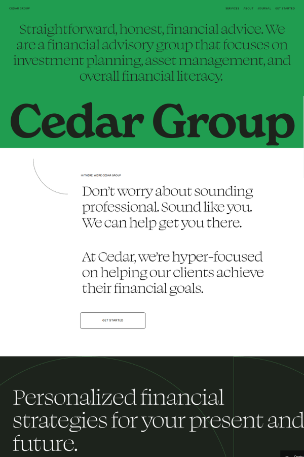 Cedar website Template