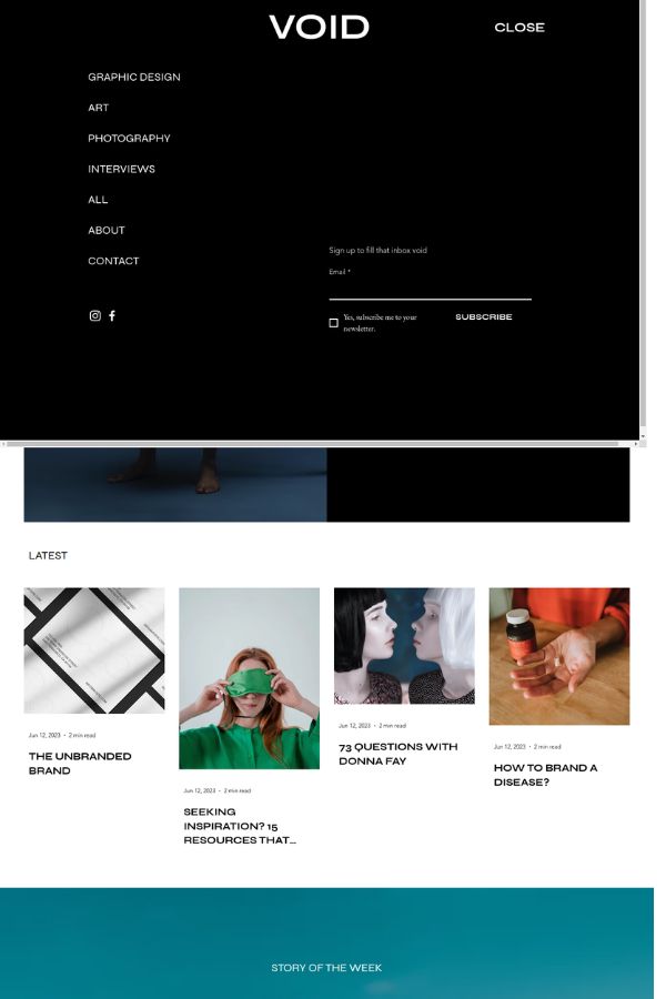 Design Blog Website Template