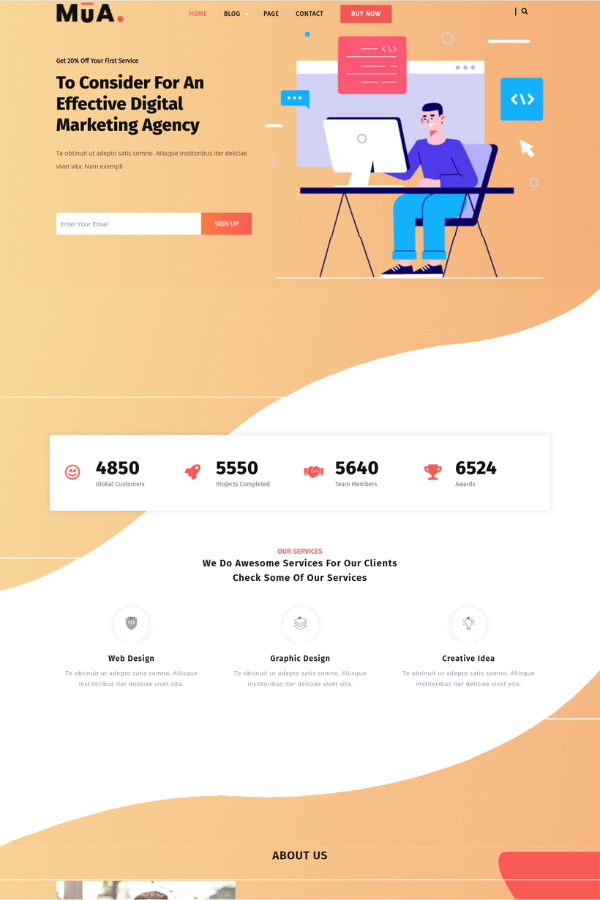 Digital Agency Lite Template