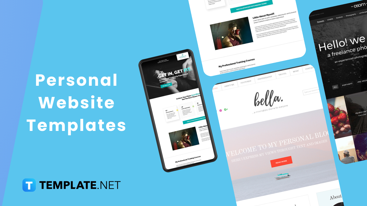 Personal Website Templates