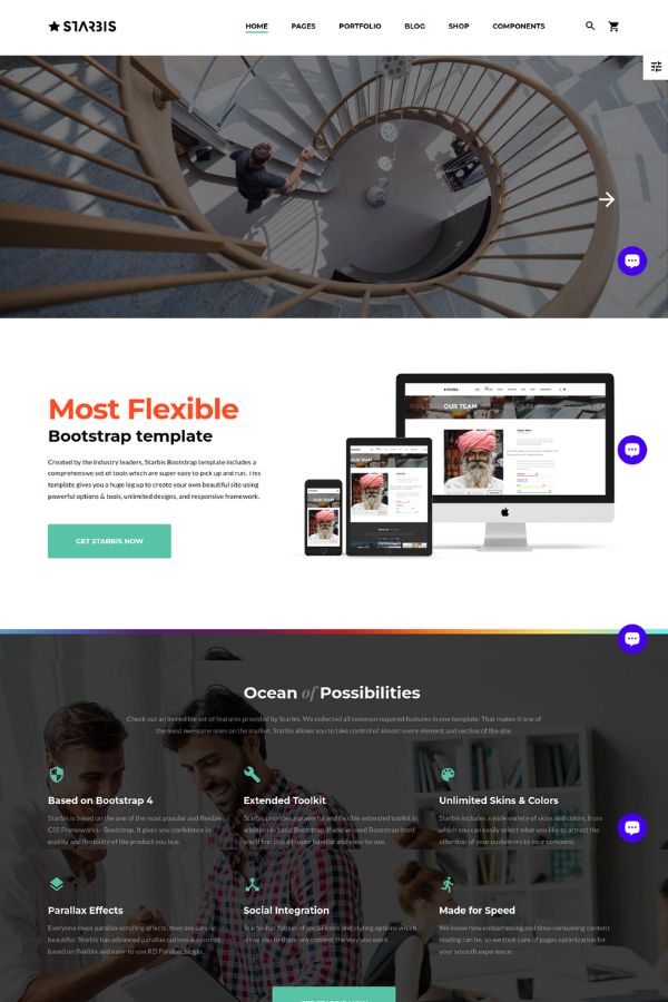 Starbis Business Website Template