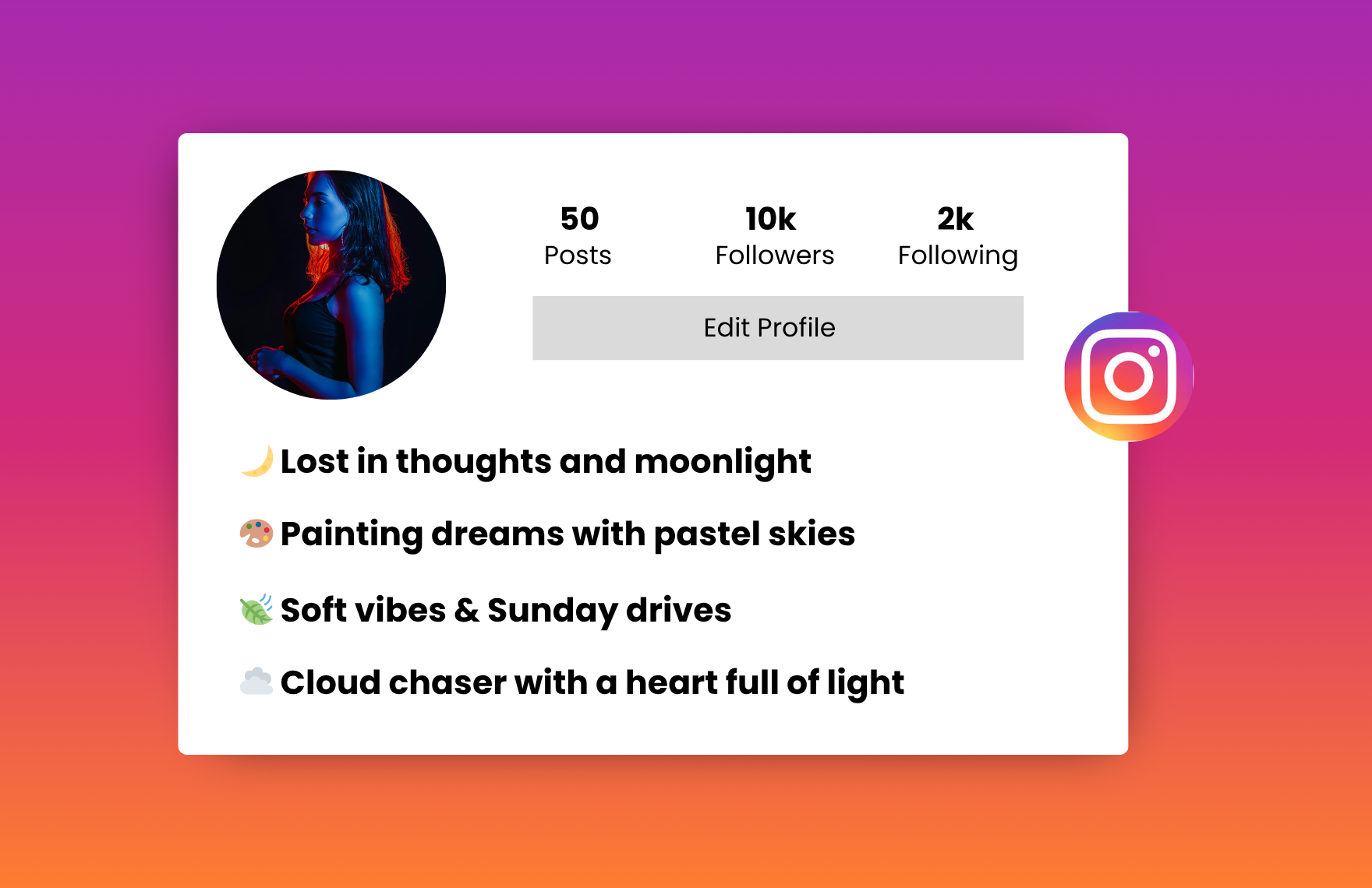 aesthetic instagram bio for girls
