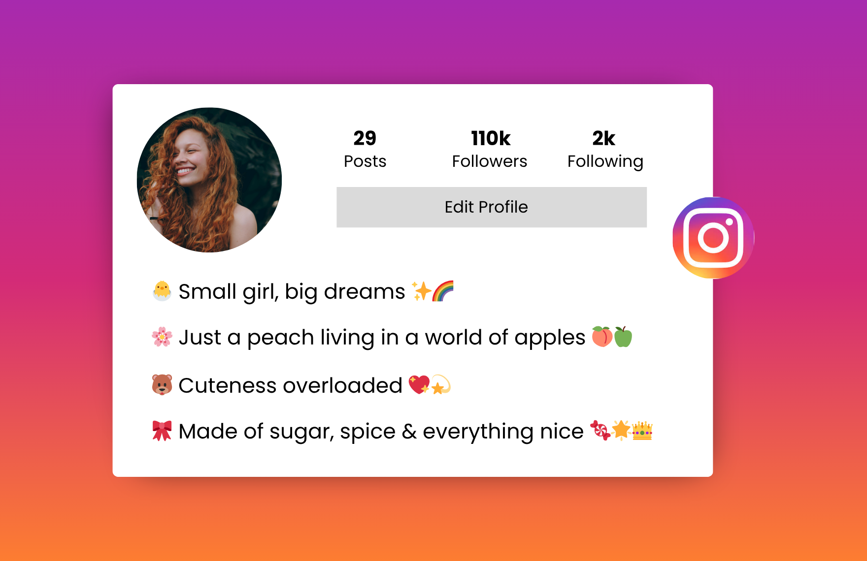cute instagram bio for girls