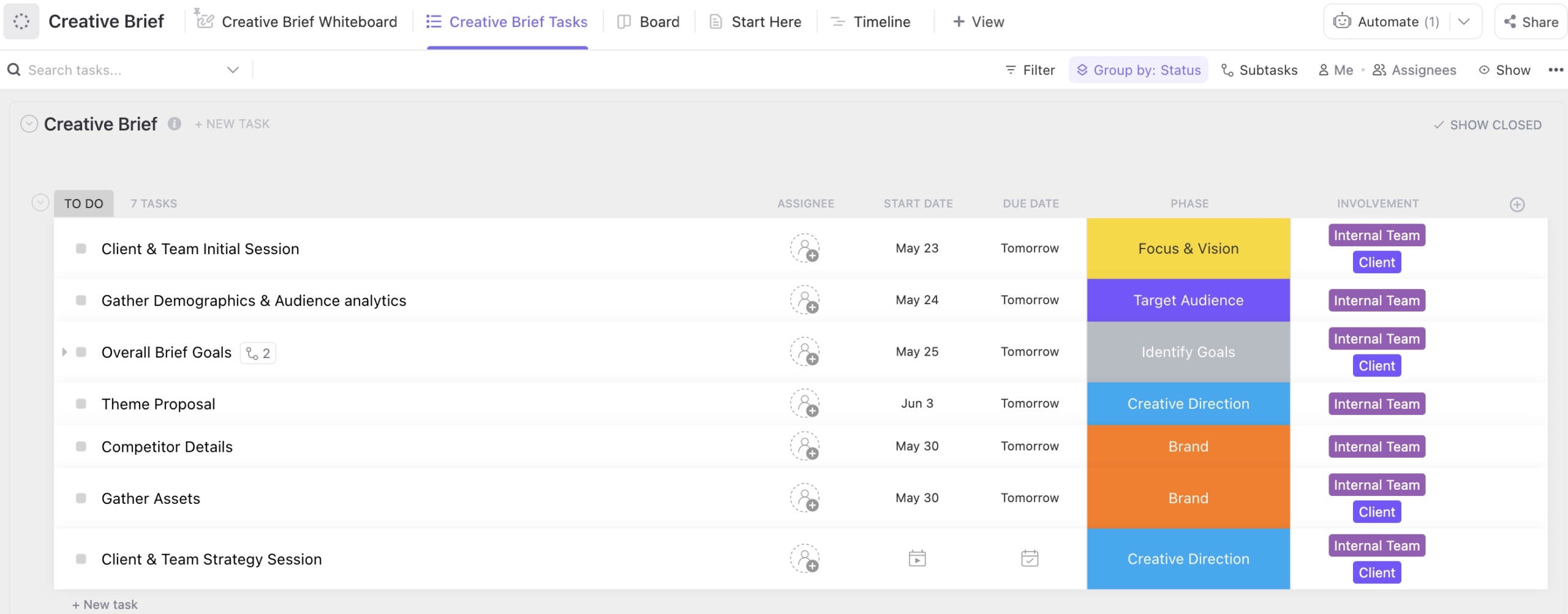 clickup creative brief whiteboard template scaled