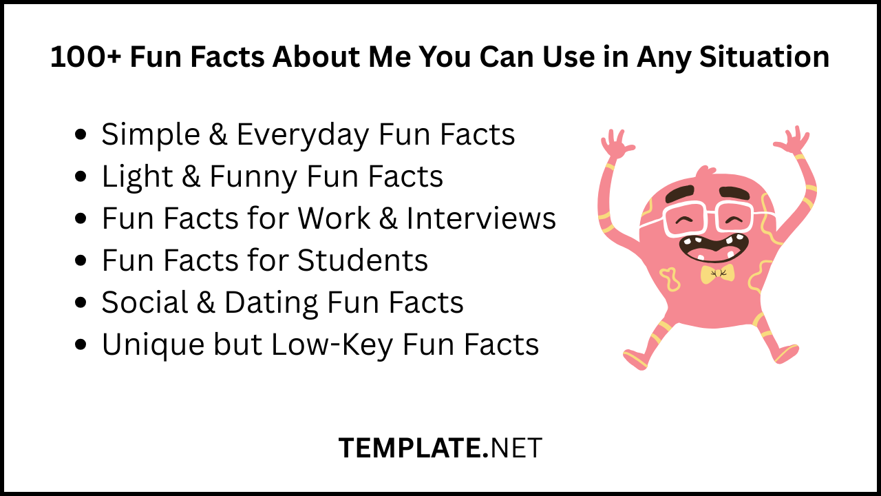 00 fun facts about me you can use in any situation