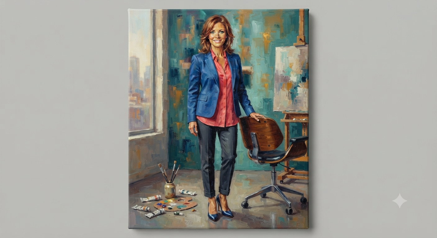 acrylic canvas painting