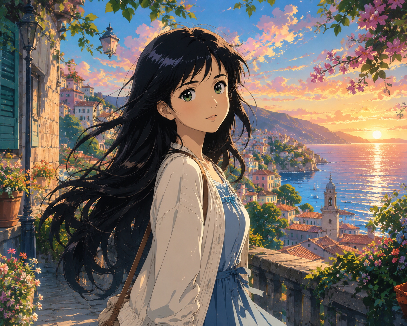 anime movie illustration