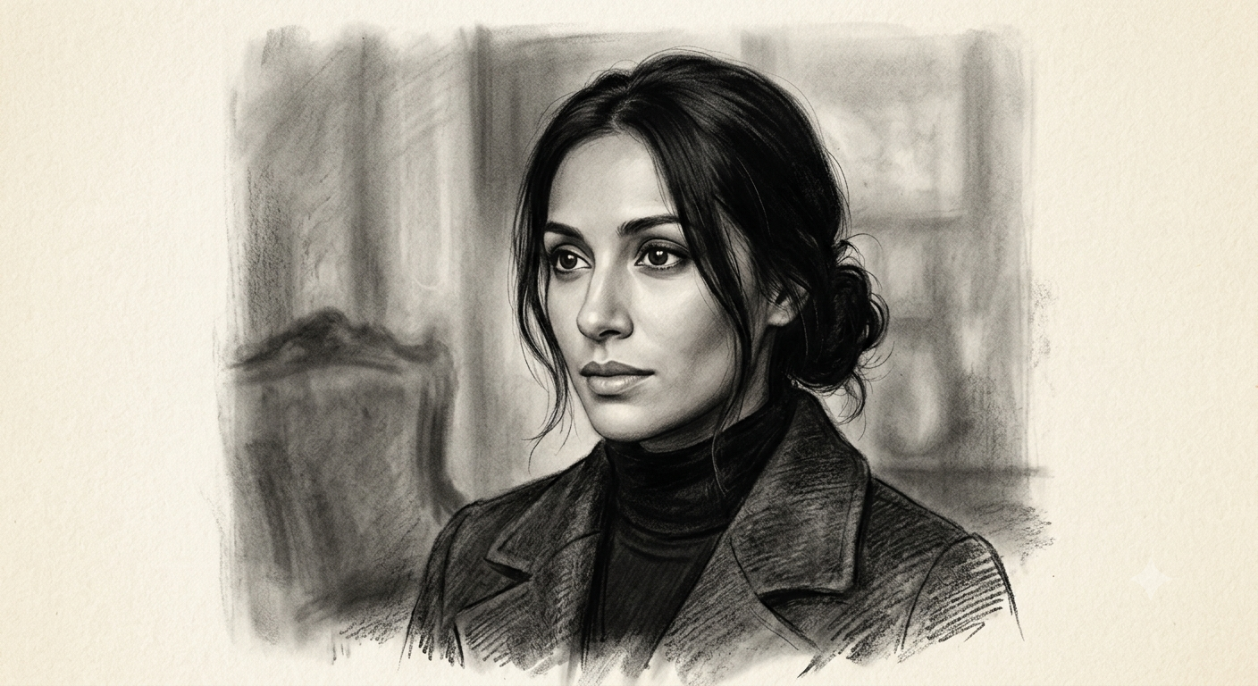 charcoal drawing effect