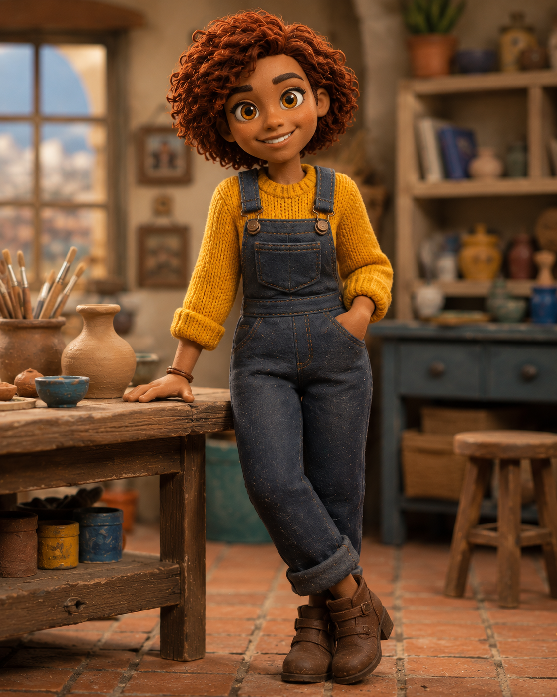 clay animation character
