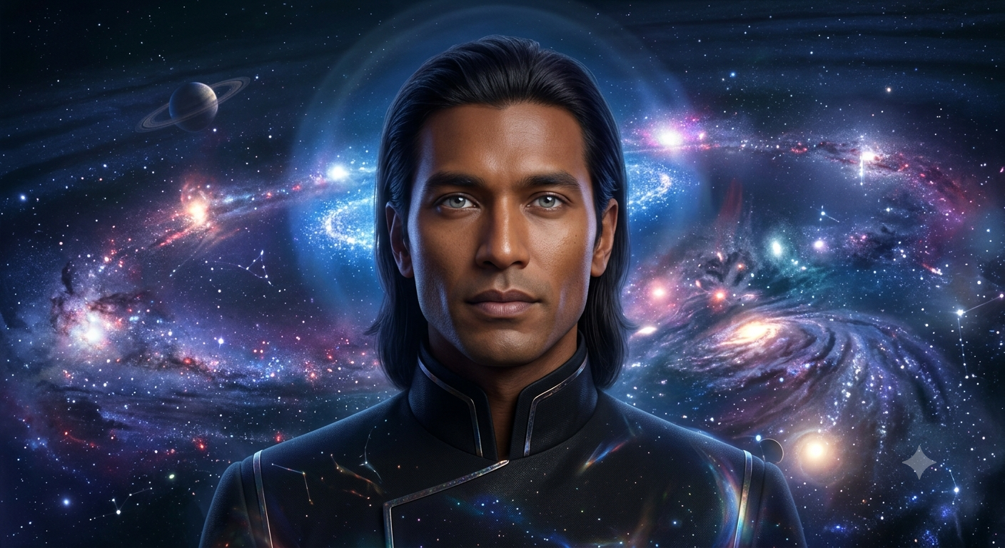 galaxy universe portrait