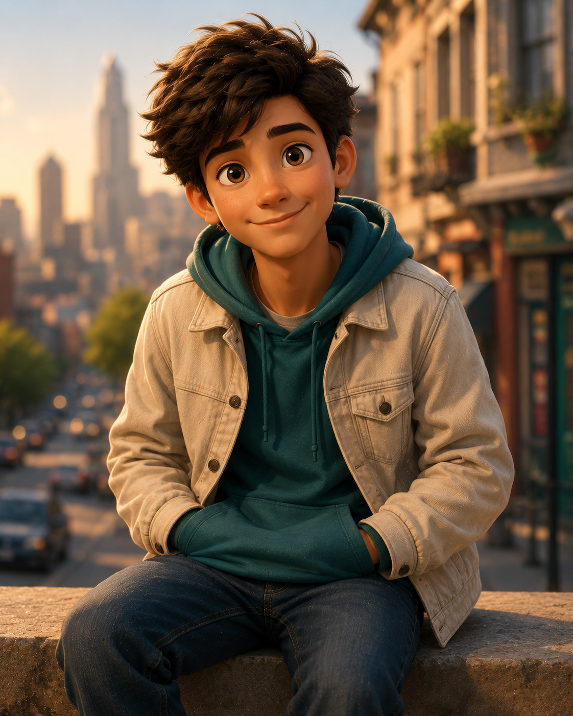 pixar inspired 3d animation