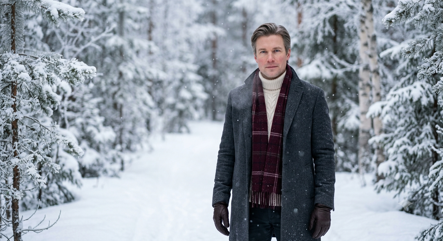 winter wonderland scene